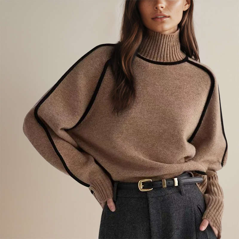 Soft Cashmere Turtleneck Sweater